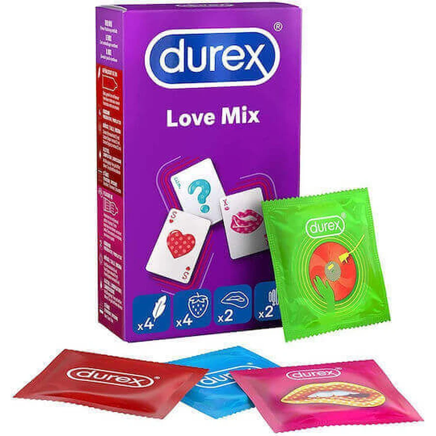Durex Презерватив Love Mix 12шт: цены и характеристики