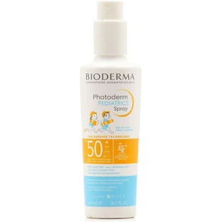 Bioderma Photoderm Kid Водостойкий детский солнцезащитный крем-спрей SPF50 200 мл