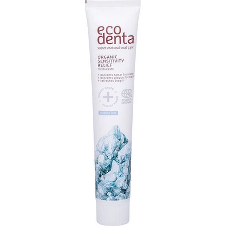 Ecodenta Organic Sensitivity Relief Зубная паста без фтора для лечения гингивита 75 мл: цены и характеристики