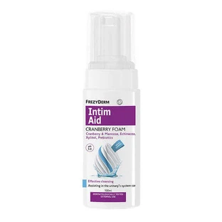 Frezyderm Intim Aid Cranberry Foam Ph5.0 Очищающая пенка для чувствительной интимной зоны при расстройствах мочеиспускания 100 мл