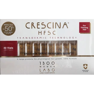 Labo Crescina Transdermic HFSC 1300 Hair ампула від випадіння волосся для жінок 40х3,5мл