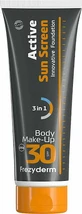 Інноваційний сонцезахисний крем для тіла Frezyderm Active Sun Screen SPF30 з пігментом, 75 мл