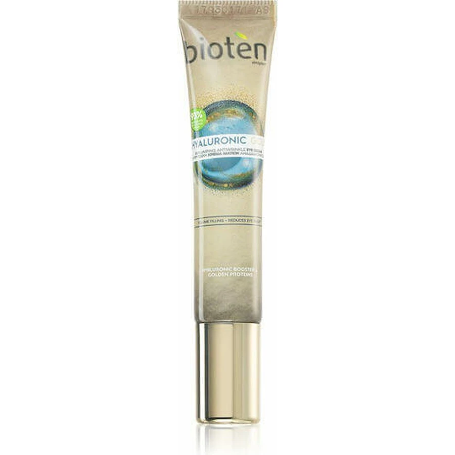 Bioten Hyaluronic Gold Увлажняющий и антивозрастной крем для век с гиалуроновой кислотой 15 мл: цены и характеристики