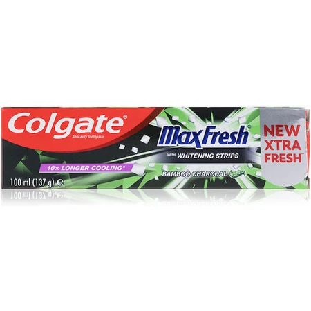 Відбілююча зубна паста з активованим вугіллям Colgate 100 мл: ціни та характеристики