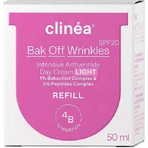 Clinea Bak Bak Off Wrinkles Light Light Refill Антивозрастной дневной крем для лица SPF20 с пантенолом и пептидами 50 мл: цены и характеристики