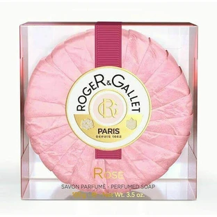 Roger & Gallet Rose Gentle Perfumed Soap Carton Box Body Soap Bar 100gr