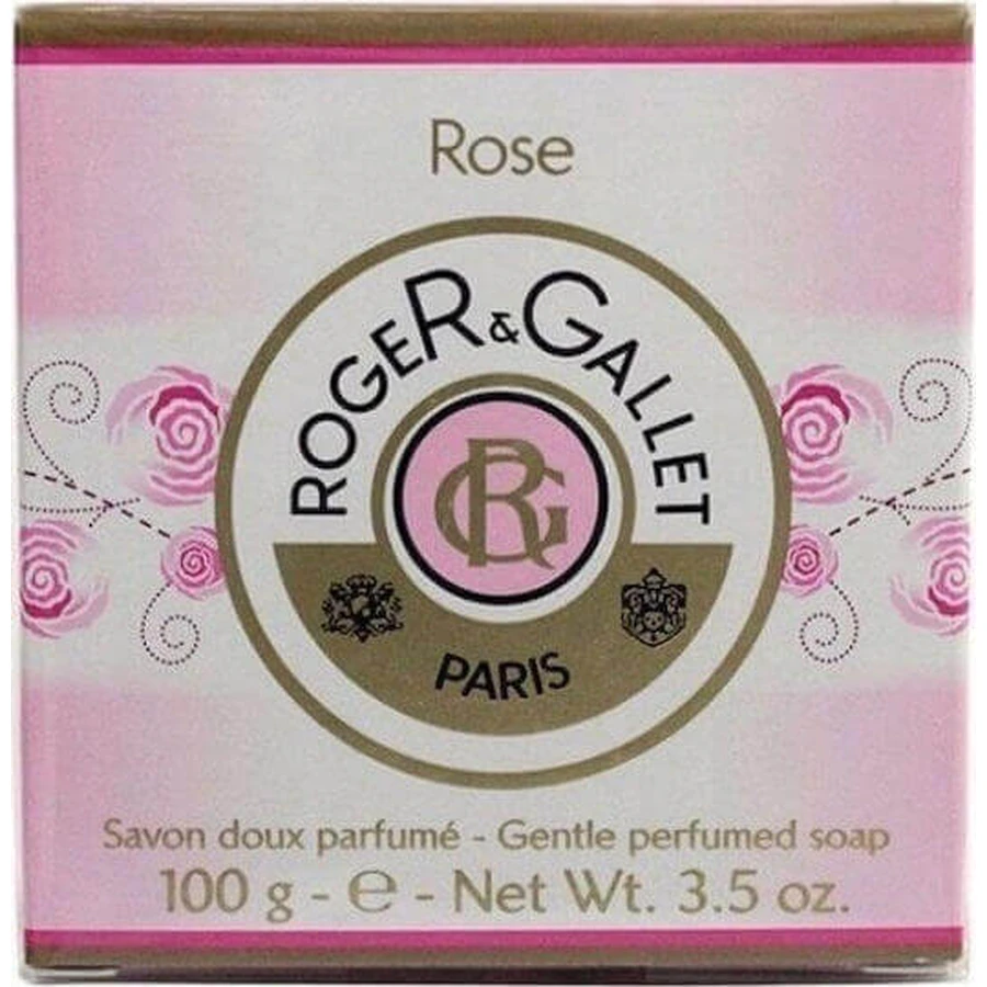Roger & Gallet Rose Gentle Perfumed Soap Carton Box Body Soap Bar 100gr: цены и характеристики