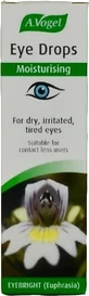 A.Vogel Eye Drops Увлажняющие глазные капли с гиалуроновой кислотой для сухих глаз 10 мл