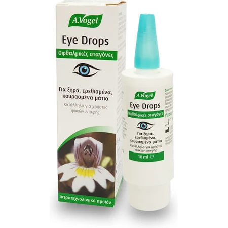 A.Vogel Eye Drops Увлажняющие глазные капли с гиалуроновой кислотой для сухих глаз 10 мл: цены и характеристики
