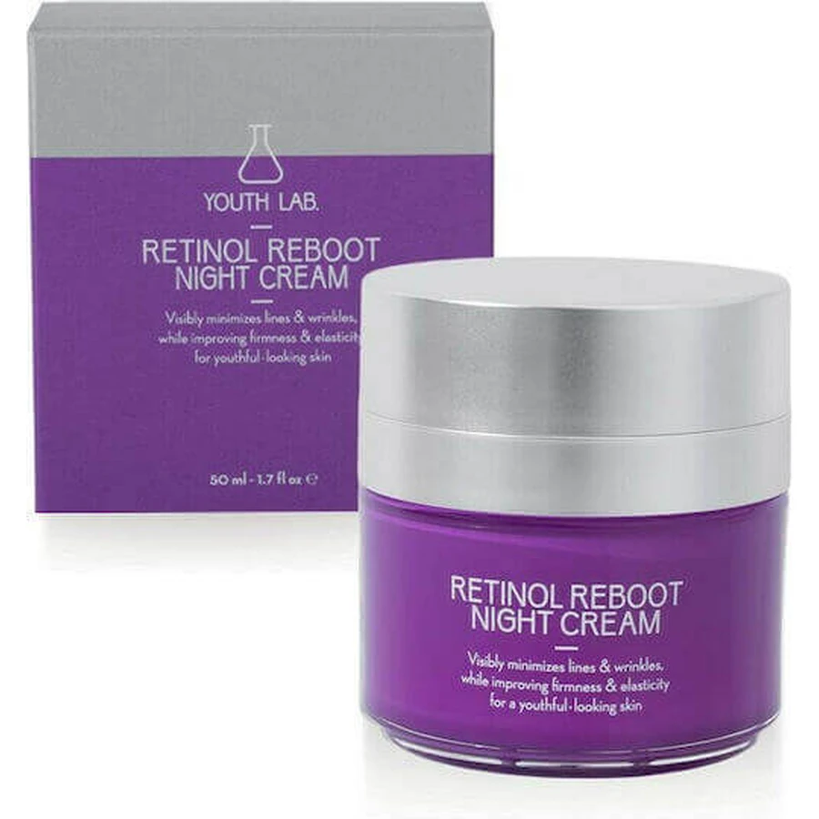 Лаборатория молодости. Reboot Anti-Ageing, Rebuilding and Sebum Control Night Face Cream with Retinol 50ml: цены и характеристики