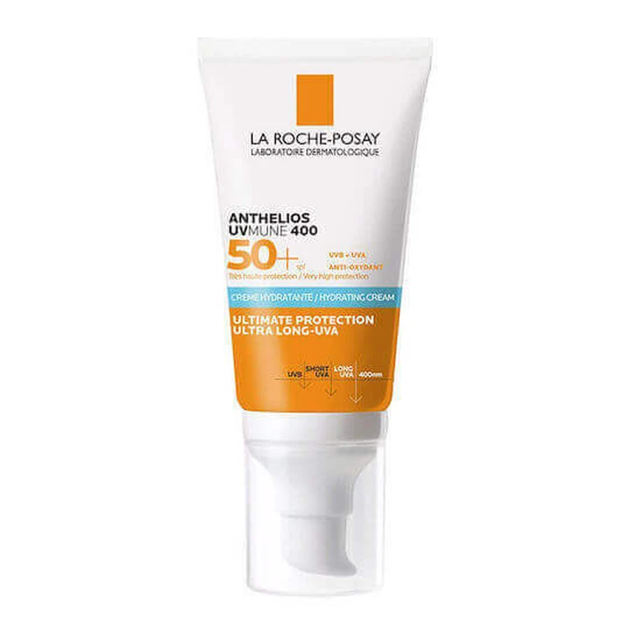 La Roche Posay Anthelios UVMune 400 Солнцезащитный крем для лица SPF50+ 50 мл: цены и характеристики