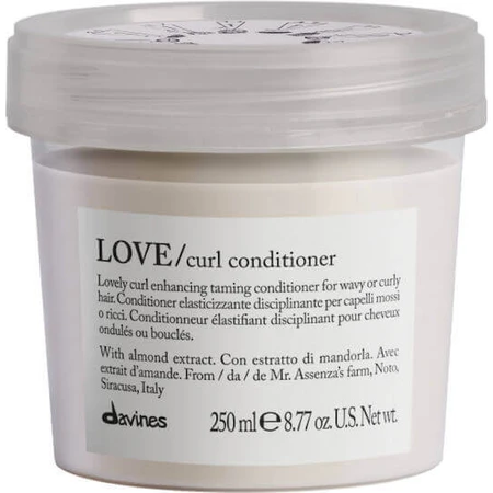 Davines Love Curl Реконструкція/живильний кондиціонер для кучерявого волосся 250 мл: ціни та характеристики