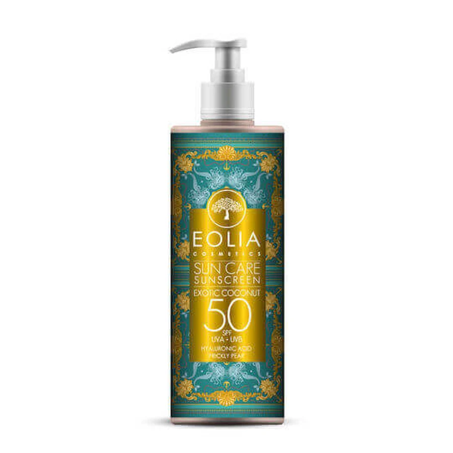 Eolia Cosmetics Кокосова олія для тіла із захистом від сонця SPF50 200мл: ціни та характеристики