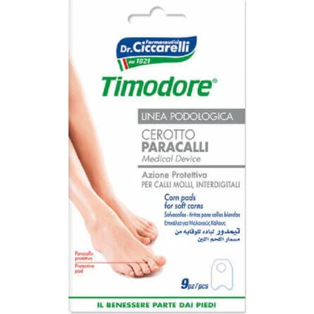 L'Officinale del Dottor Ciccarelli Мозольные подушечки для мягких мозолей между пальцами ног для небольших трещин на лодыжках 6шт: цены и характеристики
