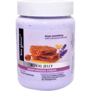 Bio Glow Royal Jelly Увлажняющий крем для тела с ароматом лаванды 500 мл