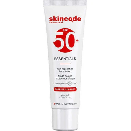 Skincode Essentials Захист від сонця Водостійкий сонцезахисний лосьйон для обличчя Захист від сонця (SPF)50+ 50мл 50мл: ціни та характеристики