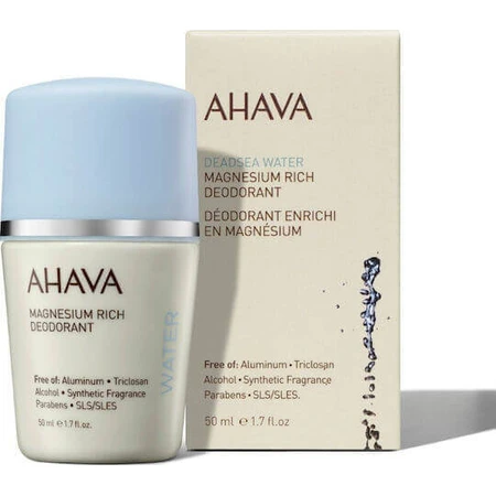 Дезодорант-рулон Ahava Deadsea Water Magnesium Rich дезодорант без алюмінію 50 мл: ціни та характеристики