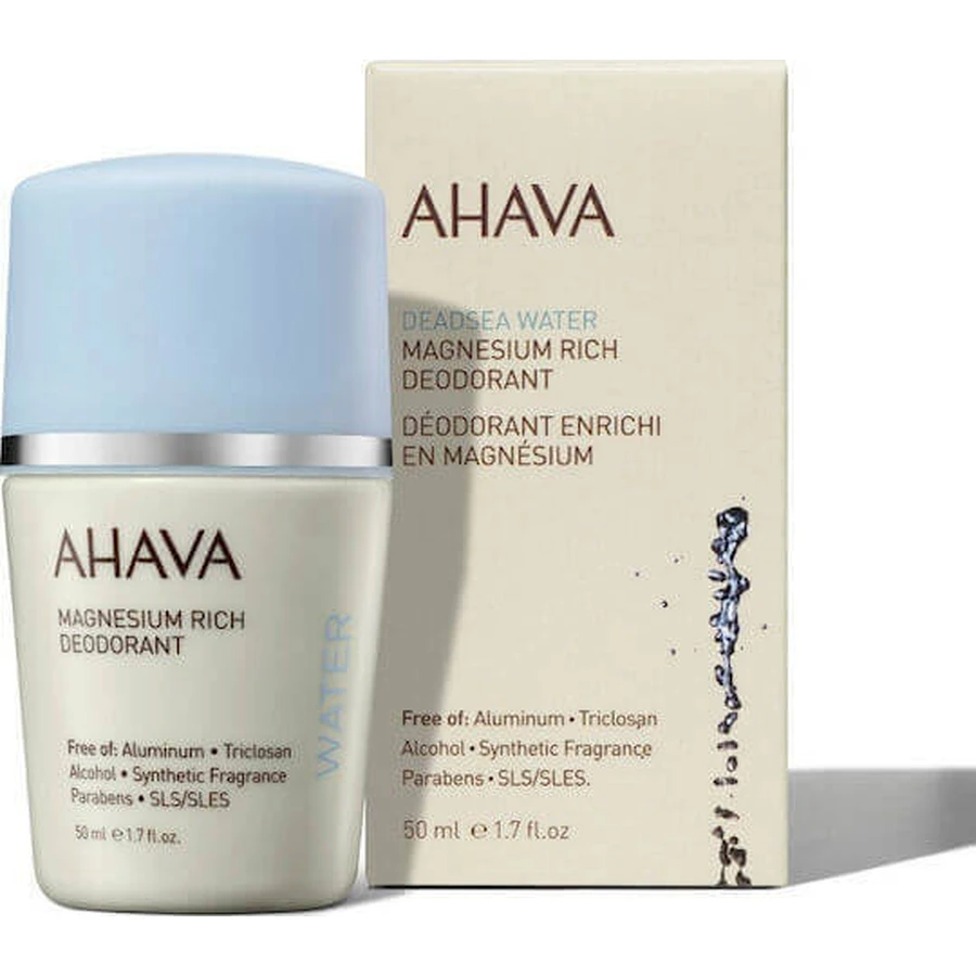 Дезодорант-рулон Ahava Deadsea Water Magnesium Rich дезодорант без алюмінію 50 мл: ціни та характеристики