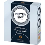 Mister Size Extra Fine Size 57mm Пресервант 3шт: ціни та характеристики