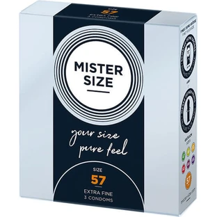 Mister Size Extra Fine Size 57mm Prezervative 3pcs