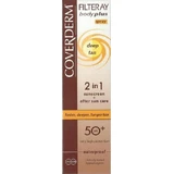 Coverderm Filteray Milk Deep Tan Глубокий загар Водостойкое масло для защиты тела от солнца SPF50 100 мл