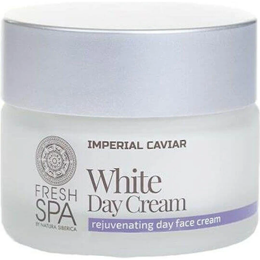 Natura Siberica Fresh Spa Imperial White Caviar Денний зволожуючий крем для обличчя з ікрою 50мл: ціни та характеристики
