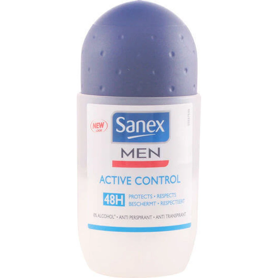 Sanex Men Active Control 48h Антиперспірант Дезодорант-антиперспірант Антиперспірант Дезодорант-антиперспірант 48h Roll-On 50мл: ціни та характеристики