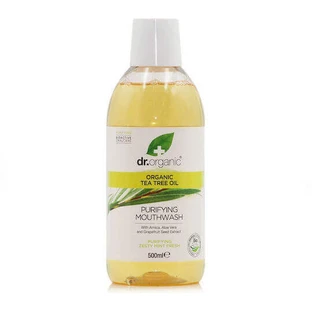 Dr.Organic Органический ополаскиватель для рта Чайное дерево Ежедневная защита