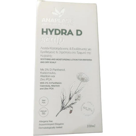 Лосьйон для волосся Anaplasis Hydra D Scalp проти сухості шкіри голови 100 мл: ціни та характеристики