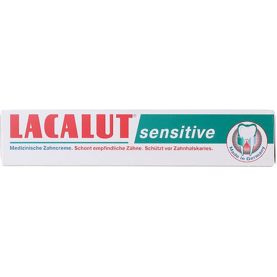 Lacalut Sensitive Зубная паста против кариеса 75 мл: цены и характеристики