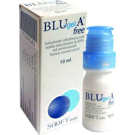 Sooft Italia Blugel A Free Hyaluronic Acid Eye Drops 10ml: цены и характеристики