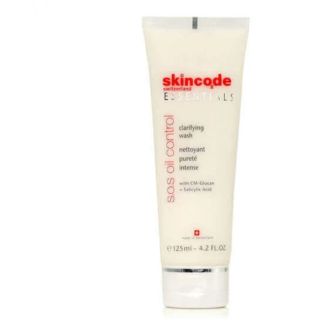 Skincode Essentials SOS SOS Oil Control Clarifying Wash Face Emulsion for Acne-prone-prone Skin 125ml: цены и характеристики