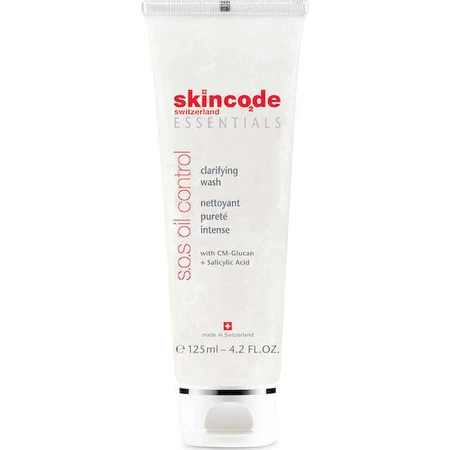 Skincode Essentials SOS SOS Oil Control Clarifying Wash Face Emulsion for Acne-prone-prone Skin 125ml: цены и характеристики