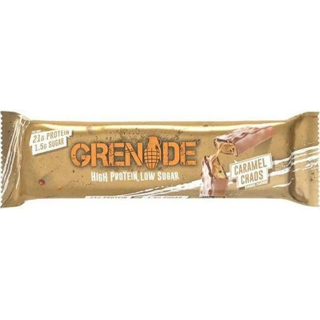 Батончики Grenade Carb Killa зі смаком протеїну та карамелі Chaos Caramel зі смаком карамелі 23г 12x60г: ціни та характеристики