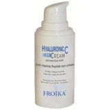 Зволожуючий та омолоджуючий крем для шкіри навколо очей Froika Hyaluronic C SPF10 з SPF10 проти зморшок для освітлення з гіалуроновою кислотою та вітаміном С 15 мл