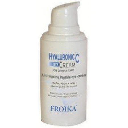 Froika Hyaluronic C SPF10 Увлажняющий и антивозрастной крем для век с SPF10 Крем для век против морщин для осветления с гиалуроновой кислотой и витамином С 15 мл: цены и характеристики
