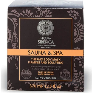 Термальна маска для схуднення з гелем для тіла Natura Siberica Sauna & Spa для схуднення 370 мл