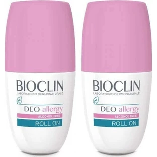 Дезодорант-рулон Bioclin Deo Allergy без спирту, що не містить спирту, 2х25мл