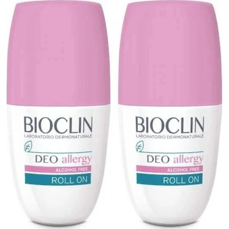 Дезодорант-рулон Bioclin Deo Allergy без спирту, що не містить спирту, 2х25мл: ціни та характеристики
