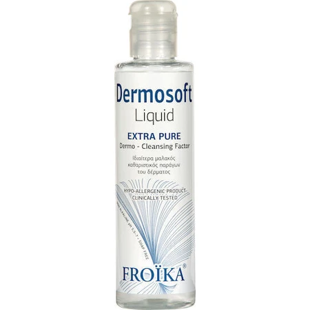 Froika Dermosoft Рідкий засіб для вмивання Froika Dermosoft Extra Pure Рідкий засіб для вмивання для шкіри, схильної до акне 200 мл: ціни та характеристики