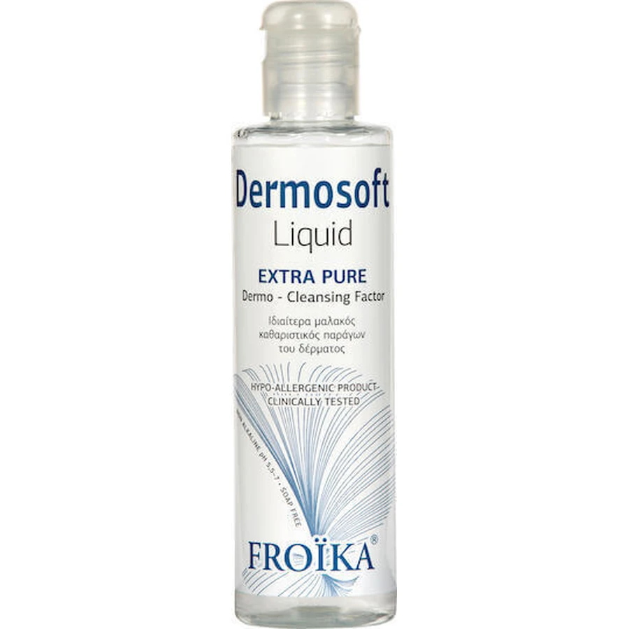 Froika Dermosoft Рідкий засіб для вмивання Froika Dermosoft Extra Pure Рідкий засіб для вмивання для шкіри, схильної до акне 200 мл: ціни та характеристики