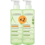 A-Derma Exomega Гель для тела 2х500 мл