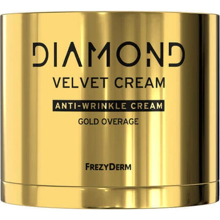 Frezyderm Diamond Velvet Gold Увлажняющий, антивозрастной и восстанавливающий крем для лица с гиалуроновой кислотой и коллагеном 50 мл: цены и характеристики