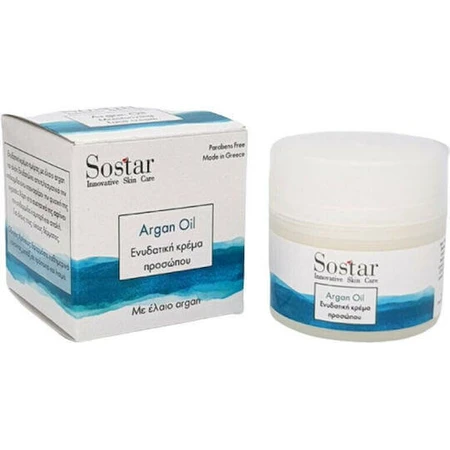 Sostar Focus Argan Oil Зволожуючий денний крем для обличчя з алое вера та аргановою олією 50 мл: ціни та характеристики
