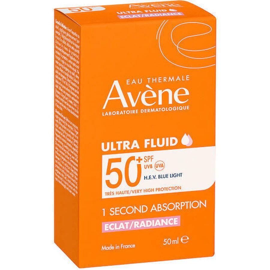 Eau Thermale Avène Eau Thermale Ultra Fluid Radiance Лосьон для лица с защитой от солнца SPF50+ 50 мл: цены и характеристики