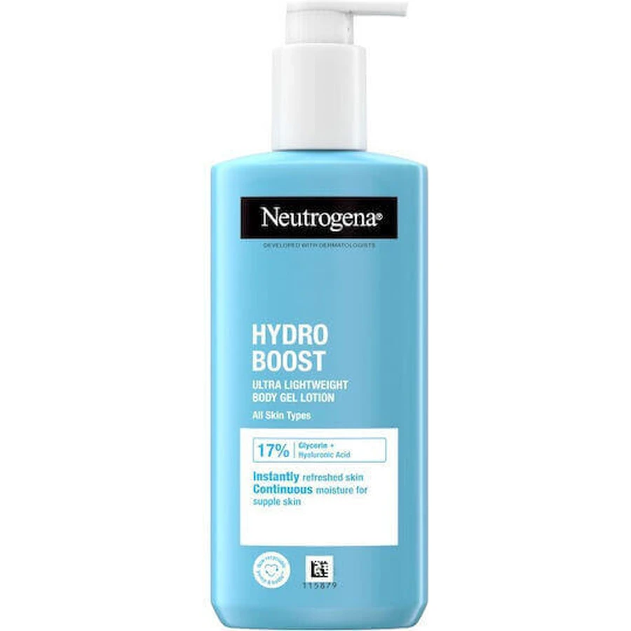 Neutrogena Hydro Boost Увлажняющий гель для тела с гиалуроновой кислотой для чувствительной кожи 250 мл: цены и характеристики