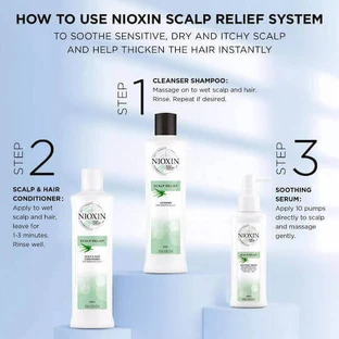 Nioxin Scalp Relief Відновлювальний/живильний кондиціонер для всіх типів волосся 200 мл