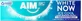 AIM White Now Ice Cool М'ятна відбілююча зубна паста 75 мл