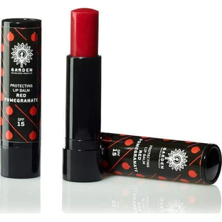 Garden Protecting Lip Balm SPF15 Pomegranate Red Pomegranate Lip Balm SPF15 5.2gr