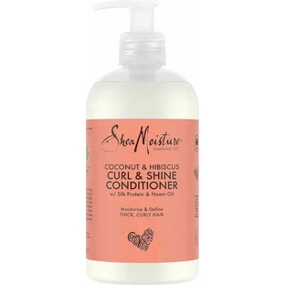 Shea Moisture Coconut & Hibiscus Увлажняющий кондиционер для вьющихся волос 379 мл